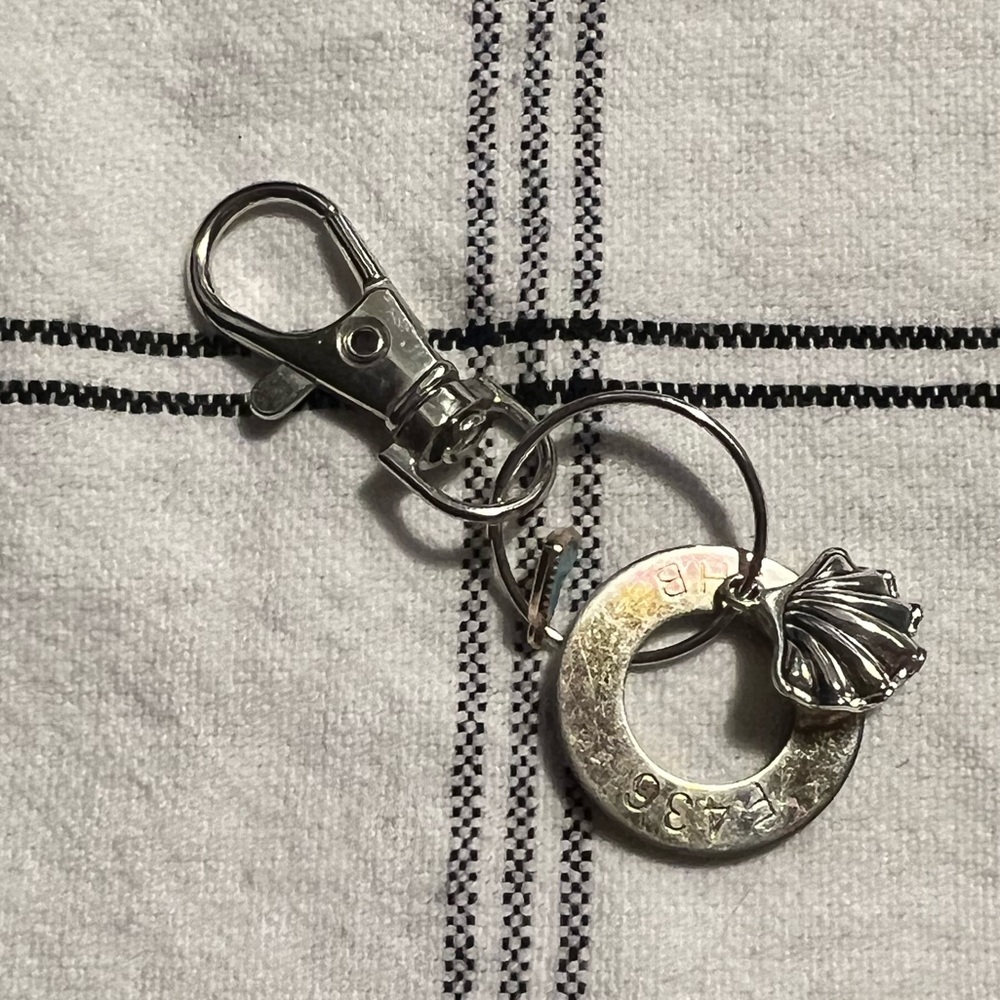 Handmade ALDIs quarter keychains